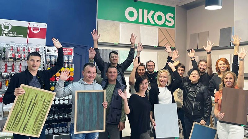 Первый мастер-класс Oikos в Хабаровске